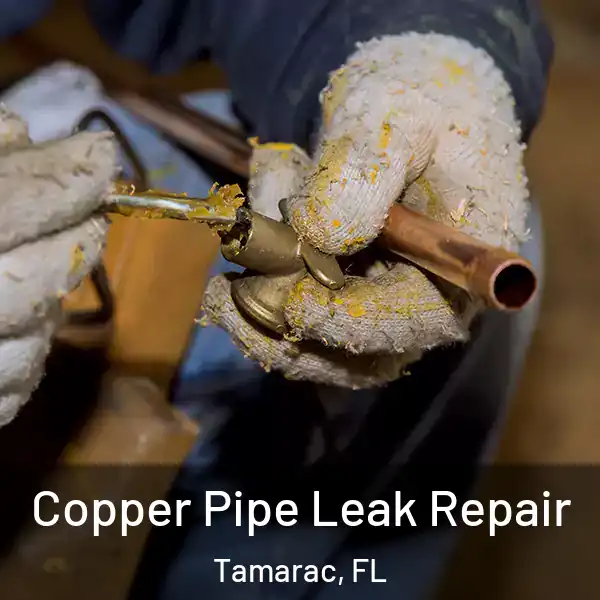  Copper Pipe Leak Repair Tamarac, FL